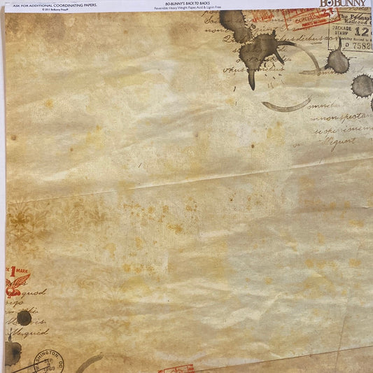 LAMINA- DECOSCRAPP-DECOUPAGE 30 x30 DOBLE CARA mixmedia