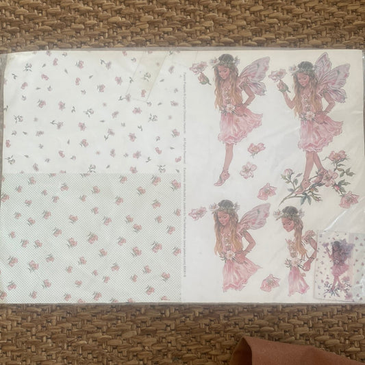 LAMINAS PARA DECOUPAGE   TRIDIMENSIONAL NIÑAS 21 x 30 cm