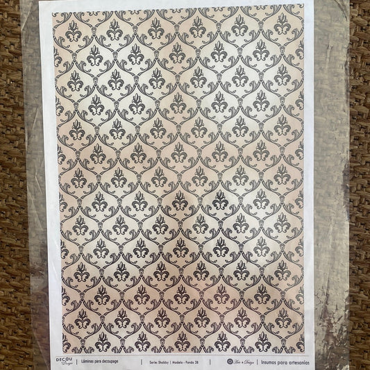 LAMINAS PARA DECOUPAGE   FONDOS 21 x 30 cm