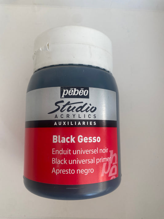 Gesso Universal Pebeo negro