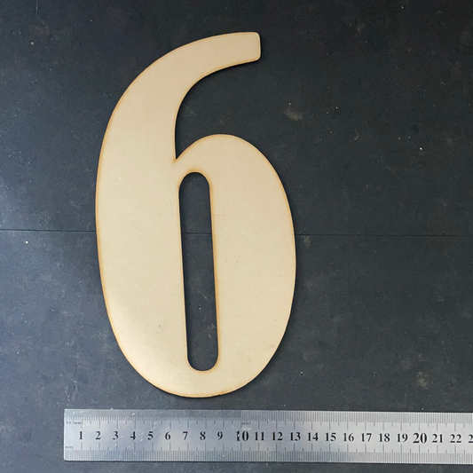 NÚMERO y LETRA DE MADERA LÁSER RMC