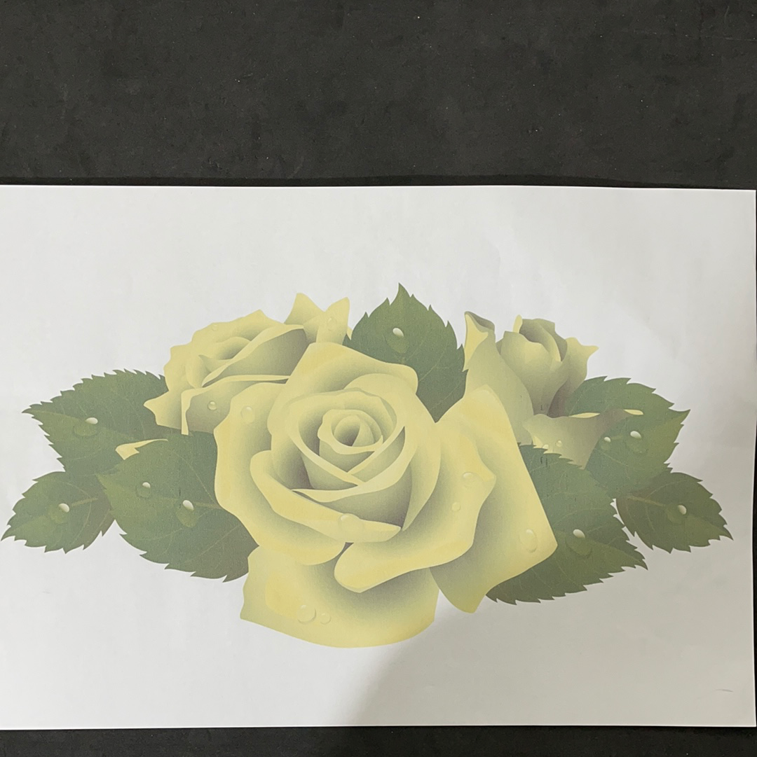 LAMINA FLORES PARA SUBLIMACIÓN
