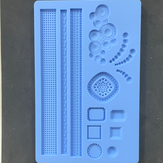 MOLDE SILICONA PARA DECORACIÓN DEL PASTELERÍA
