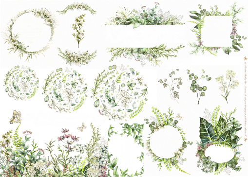PAPEL DE SEDA 50 x 70  ARGENTINAS HERB1