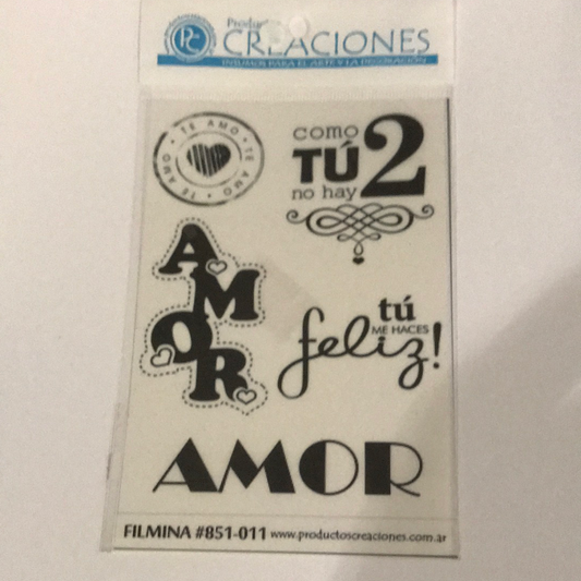 LAMINAS FILMINA O CRISTAL, medidas 10 x 15