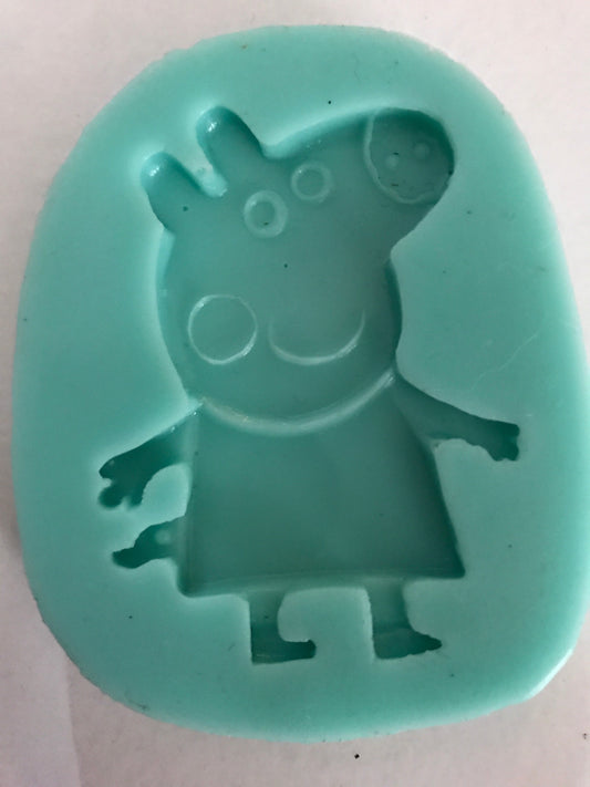 MOLDE SILICONA PEPA PIG