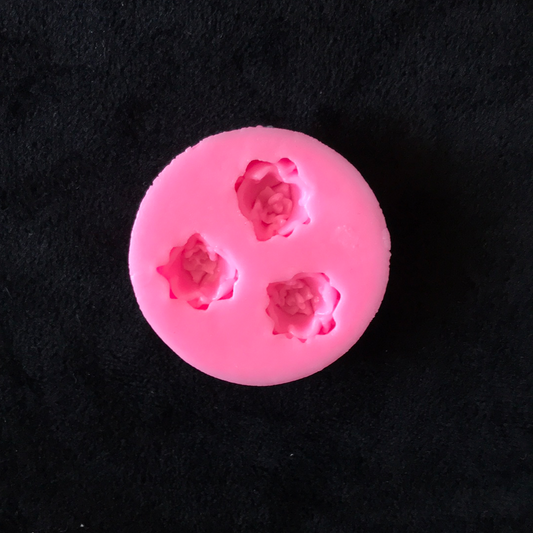 MOLDE SILICONA ROSITA Por 3