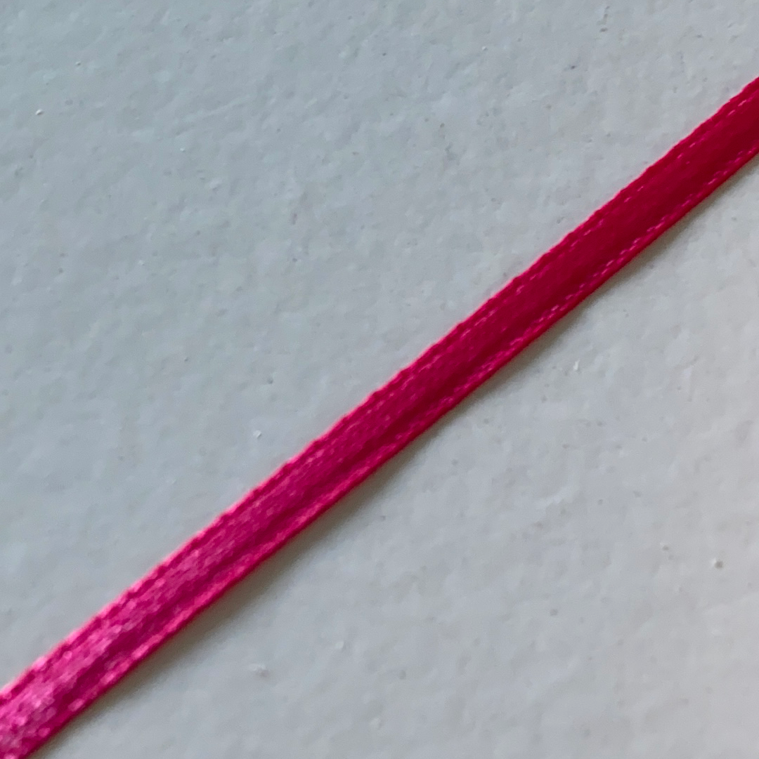 CINTA DE RASO COLORES POR METRO / 3mm ANCHO
