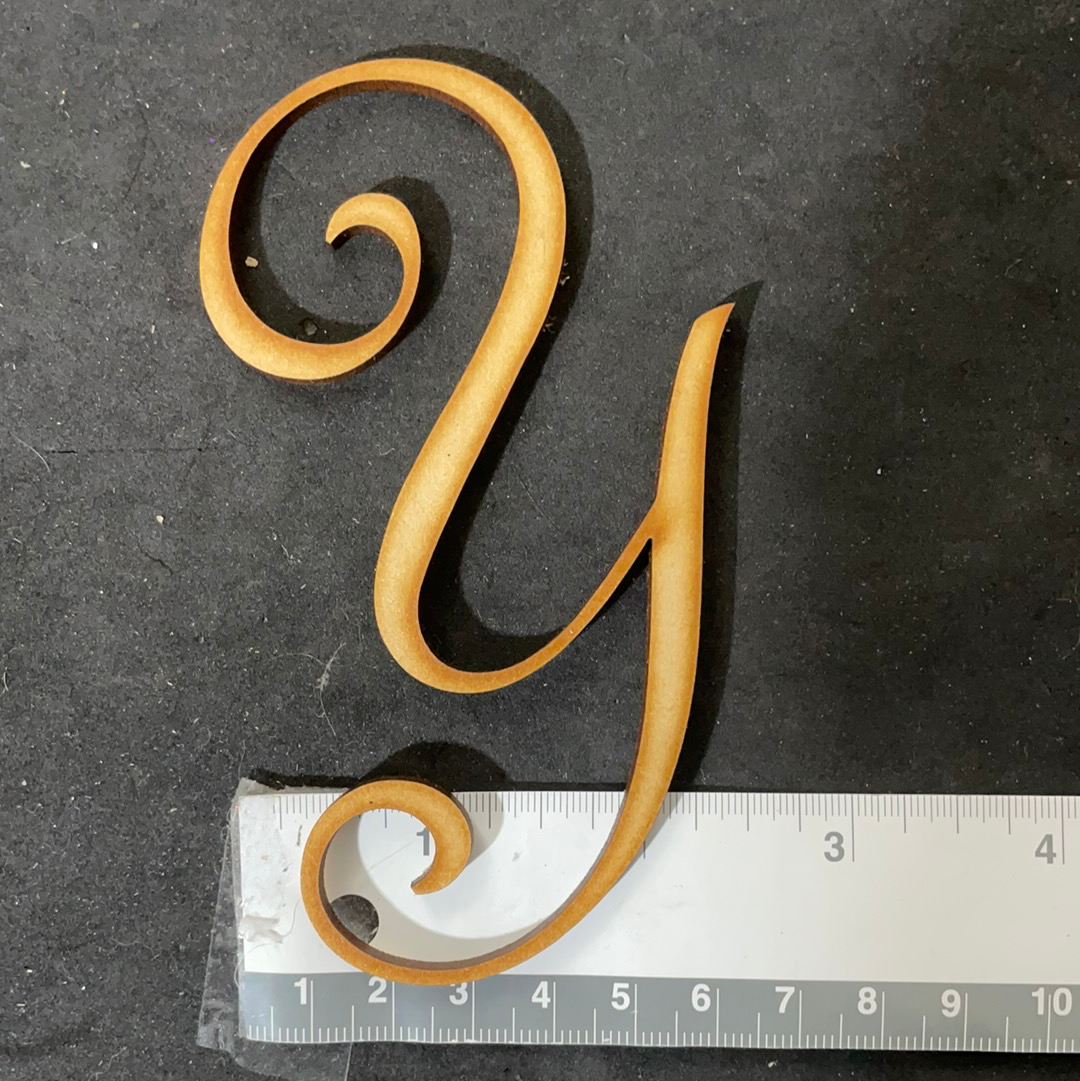 LETRAS GÓTICAS Y NÚMERO LÁSER 7cm