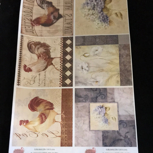 LAMINAS PARA SUBLIMAR 30 x 50 VINTAGE