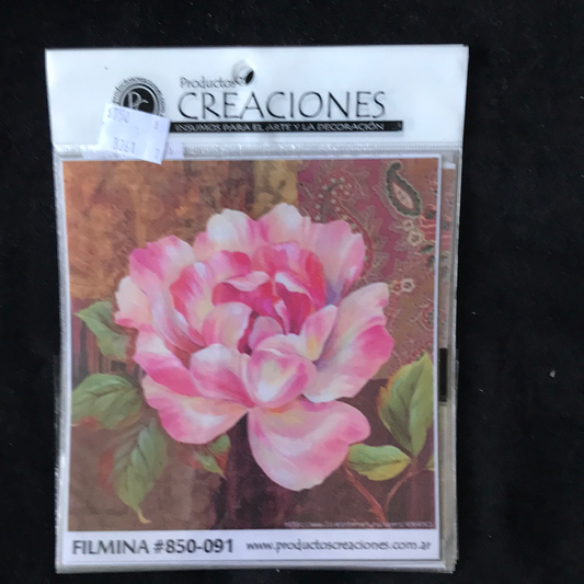 LAMINAS FILMINA O CRISTAL, n 91 medidas 14 x 14