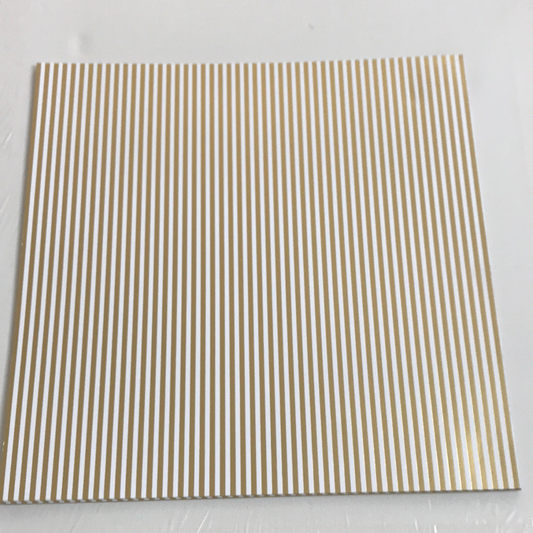 LAMINAS METALIZADAS TEC BLANCO/ORO