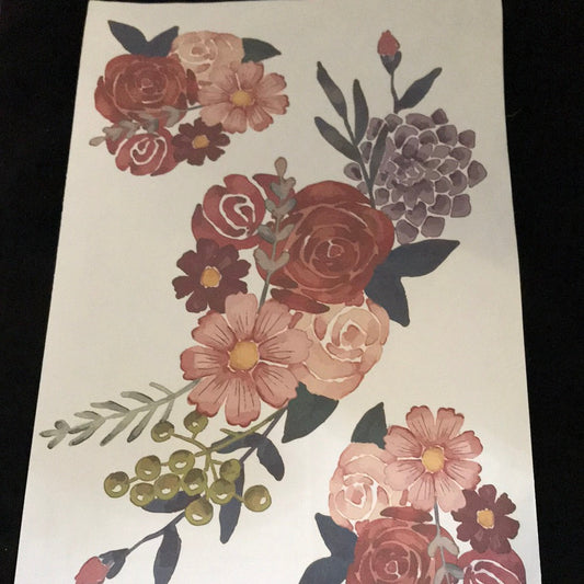 LAMINAS PARA SUBLIMAR 30 x 50 FLORES
