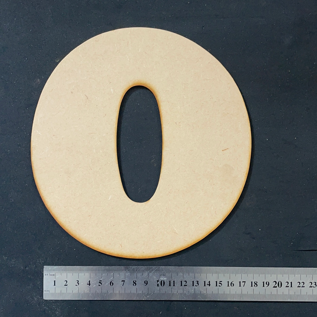 NÚMERO DE MADERA PARA LOGOTIPOS Y DECORACIÓN