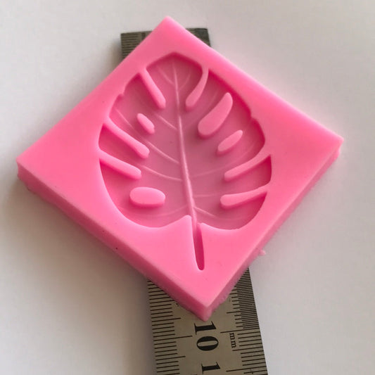 MOLDE SILICONA HOJA FILODENDRO