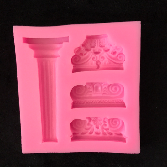 MOLDE SILICONA COLUMNA