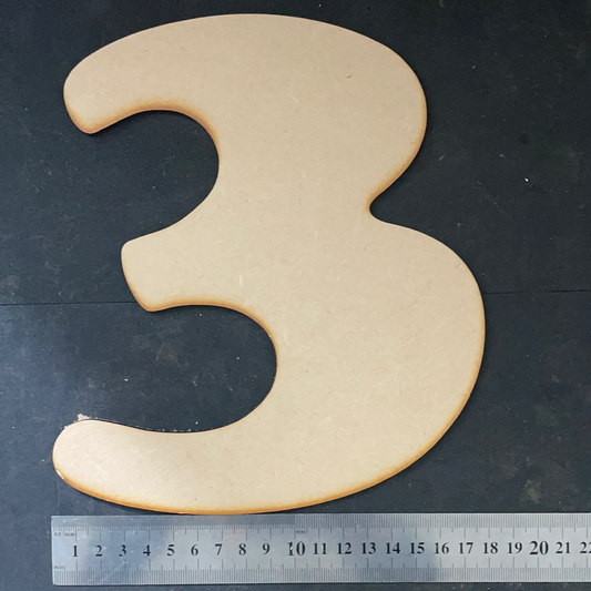 NÚMERO DE MADERA PARA LOGOTIPOS Y DECORACIÓN
