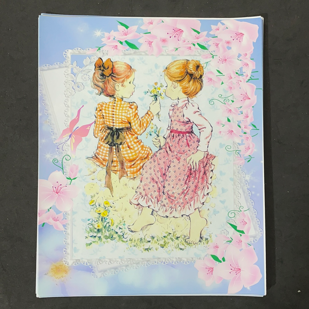 LAMINAS PARA DECOUPAGE (20x25) SARAH KAY