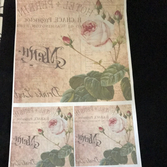 LAMINAS PARA SUBLIMAR 35 x 54 FLORES