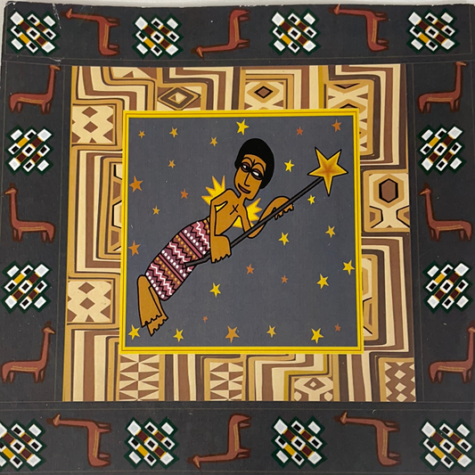 LÁMINA PARA DECOUPAGE- ETNICA 15X15