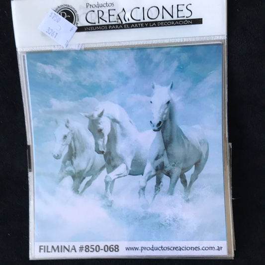 LAMINAS FILMINA O CRISTALn68 medidas 14 x 14