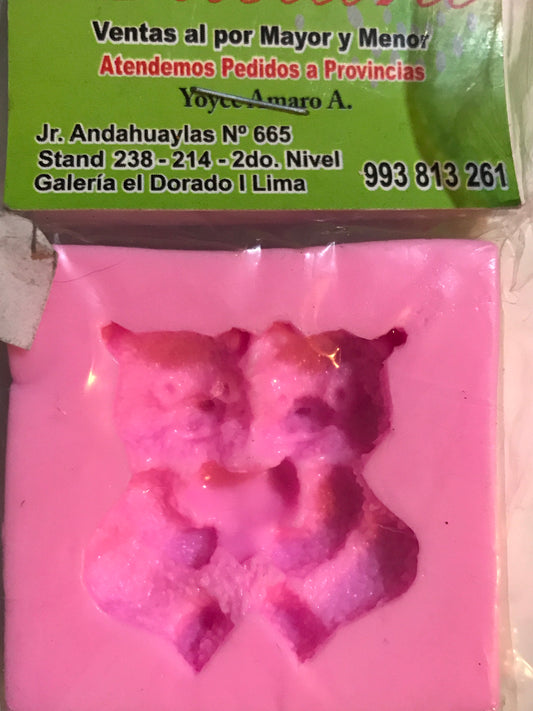 MOLDE SILICONA OSITOS