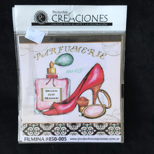 LAMINAS FILMINA O CRISTAL,n05 medidas 14 x 14