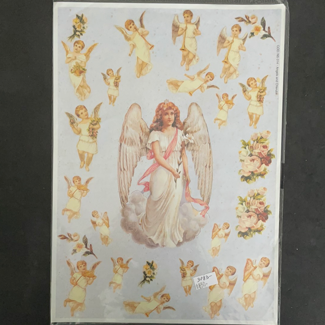 LAMINAS PARA DECOUPAGE (20x25) RELIGIOSO
