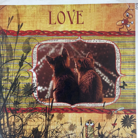 LÁMINA PARA DECOUPAGE- 15X15