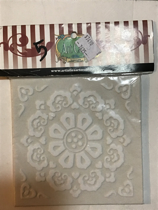 TIMBRES SELLOS DE GOMA ART CRAFT 12CM