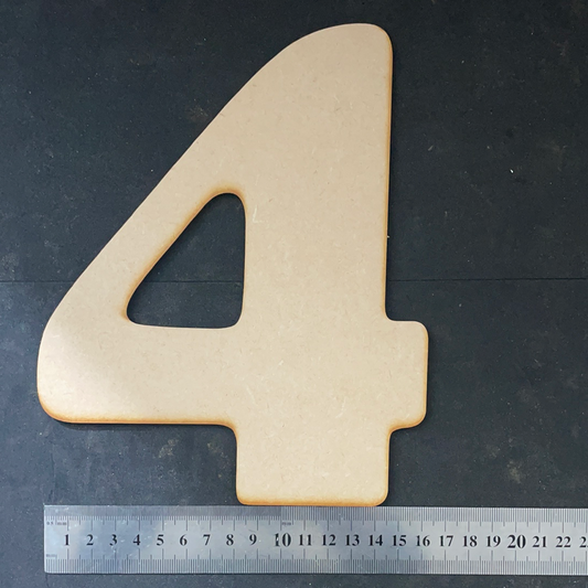 NÚMERO DE MADERA PARA LOGOTIPOS Y DECORACIÓN