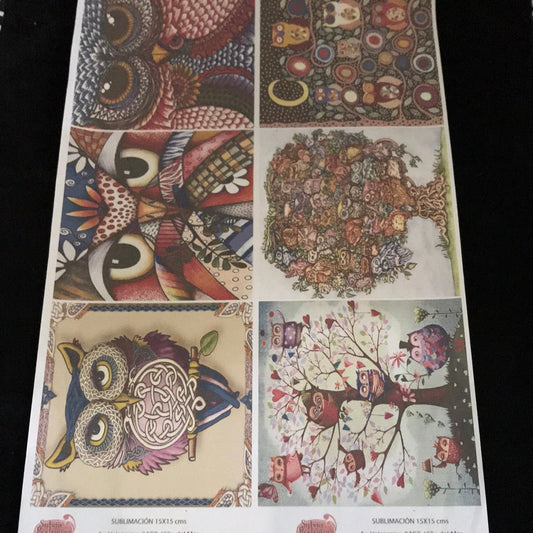 LAMINAS PARA SUBLIMAR 30 x 50 VINTAGE