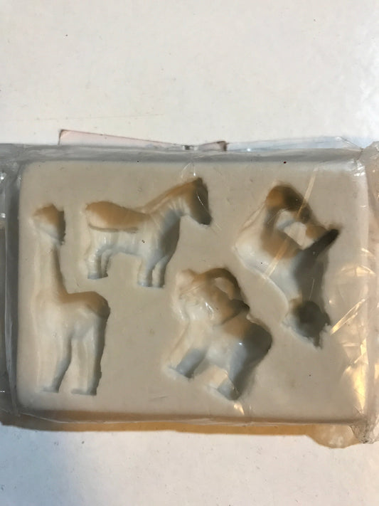 MOLDE SILICONA ANIMALITOS VARIOS