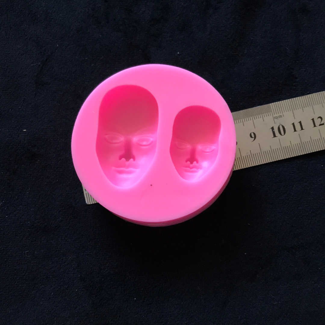 MOLDE SILICONA CARA X2 Grande