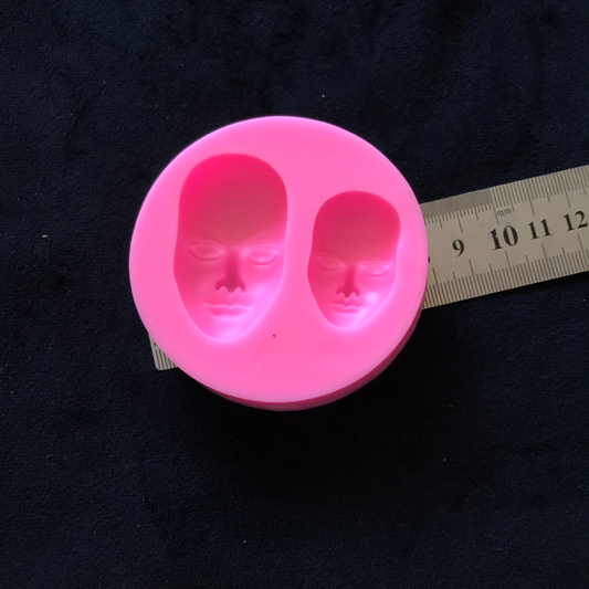 MOLDE SILICONA CARA X2 Grande